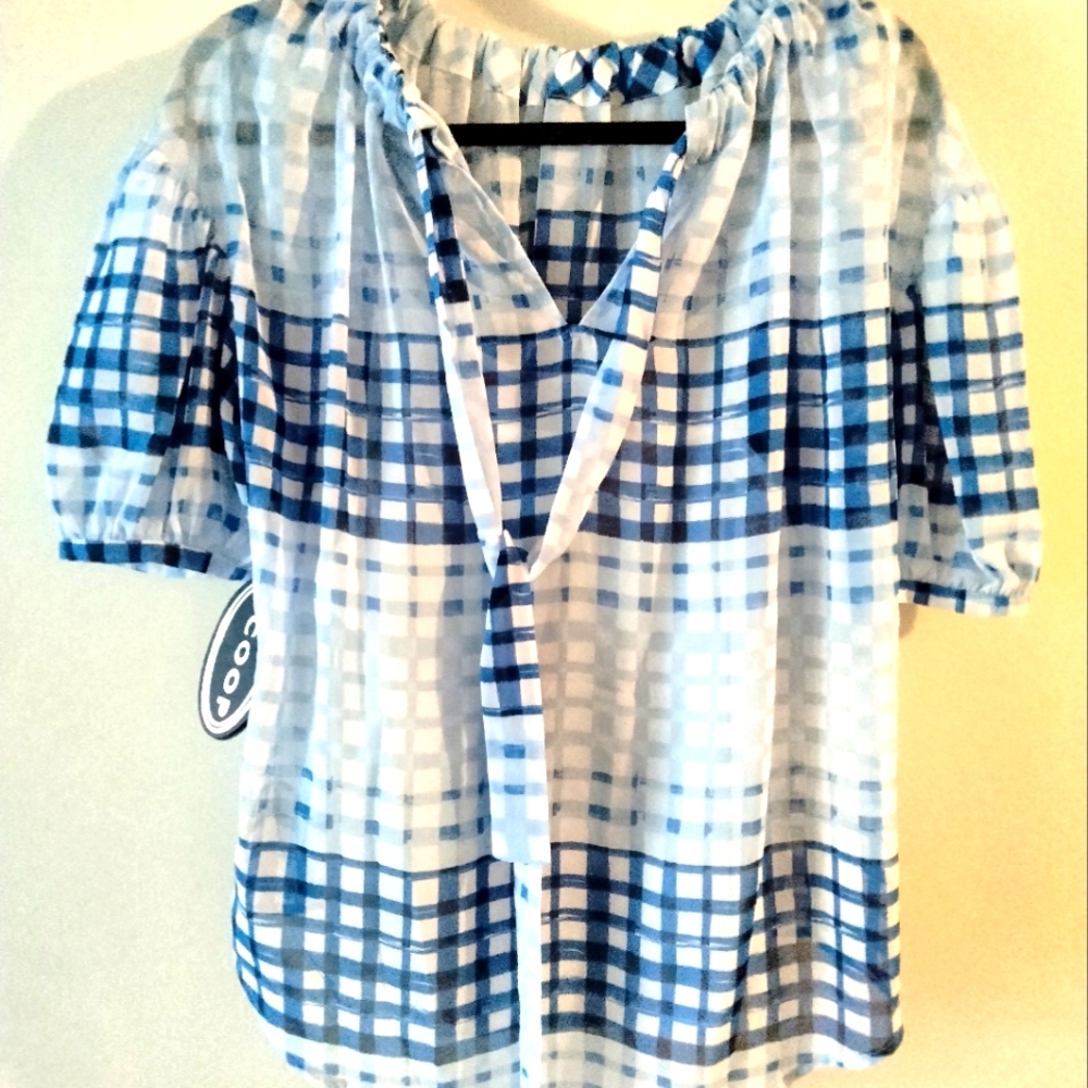 Scoop Blouse SZ M